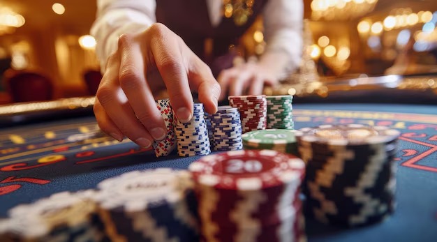Live dealer table at 10naga login